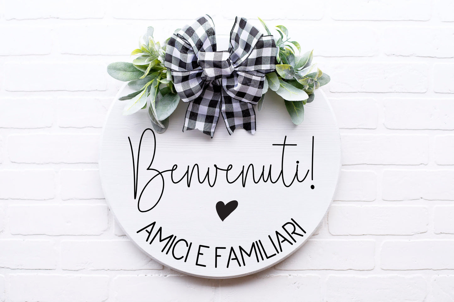 Benevenuti sign, front door sign welcome, welcome family and friends sign, Italian signs, Italian gifts, for women, housewarming gift