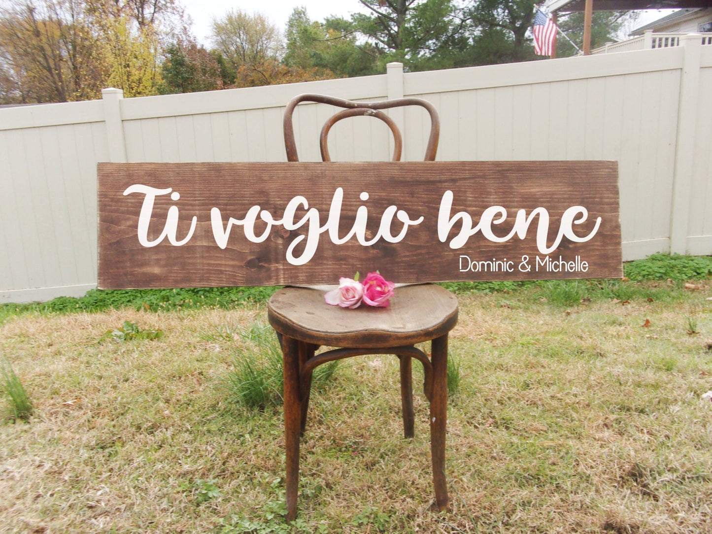 Ti Voglio Bene, I love you sign, Italian wedding gift, Italian wall art, Italian gift, Italian couples gift, Italy wedding gift,Amalfi coast