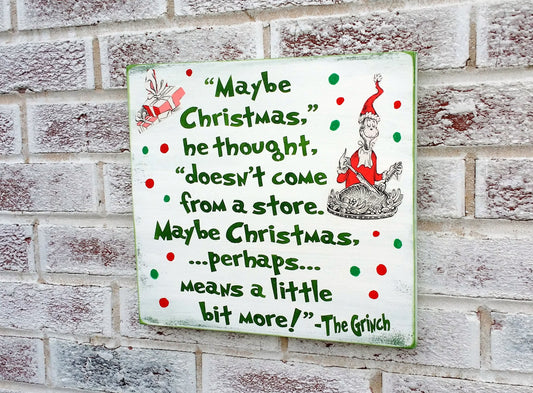 Christmas doesn't come from a store, front door sign christmas, Christmas decor for home, Christmas decor farmhouse,, Merry Christmas sign
