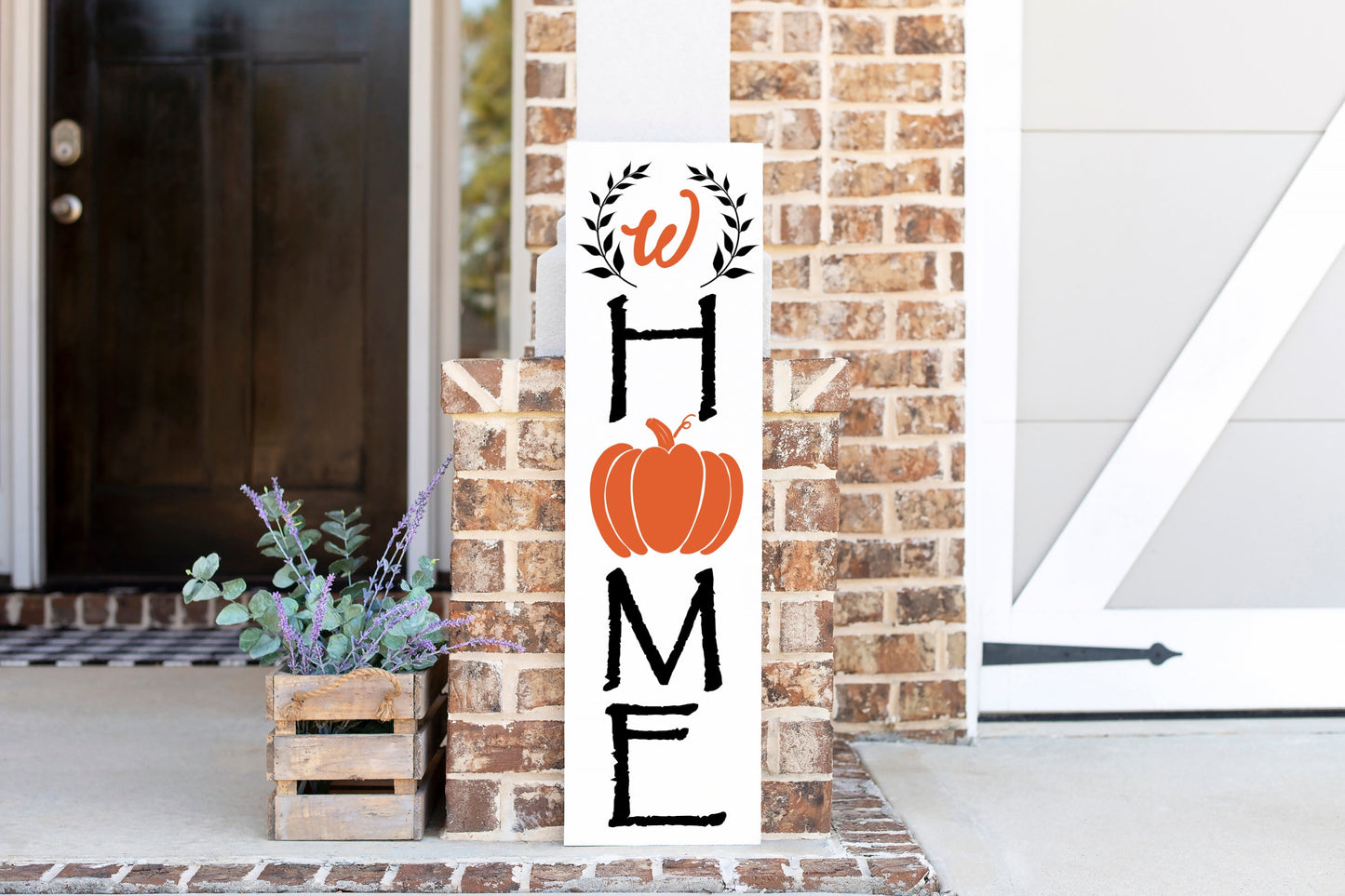 Porch leaner fall, porch leaner autumn, porch leaners welcome, Home sign for front porch, initial sign, front porch sign name, welcome sign