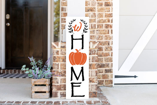 Porch leaner fall, porch leaner autumn, porch leaners welcome, Home sign for front porch, initial sign, front porch sign name, welcome sign
