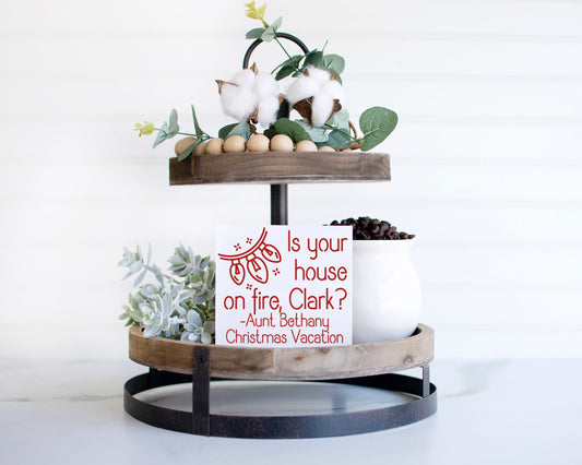 Clark Griswold, Merry Christmas kiss my ass sign, Christmas Vacation sign, Christmas Vacation decor, funny coworker gift, jolliest bunch