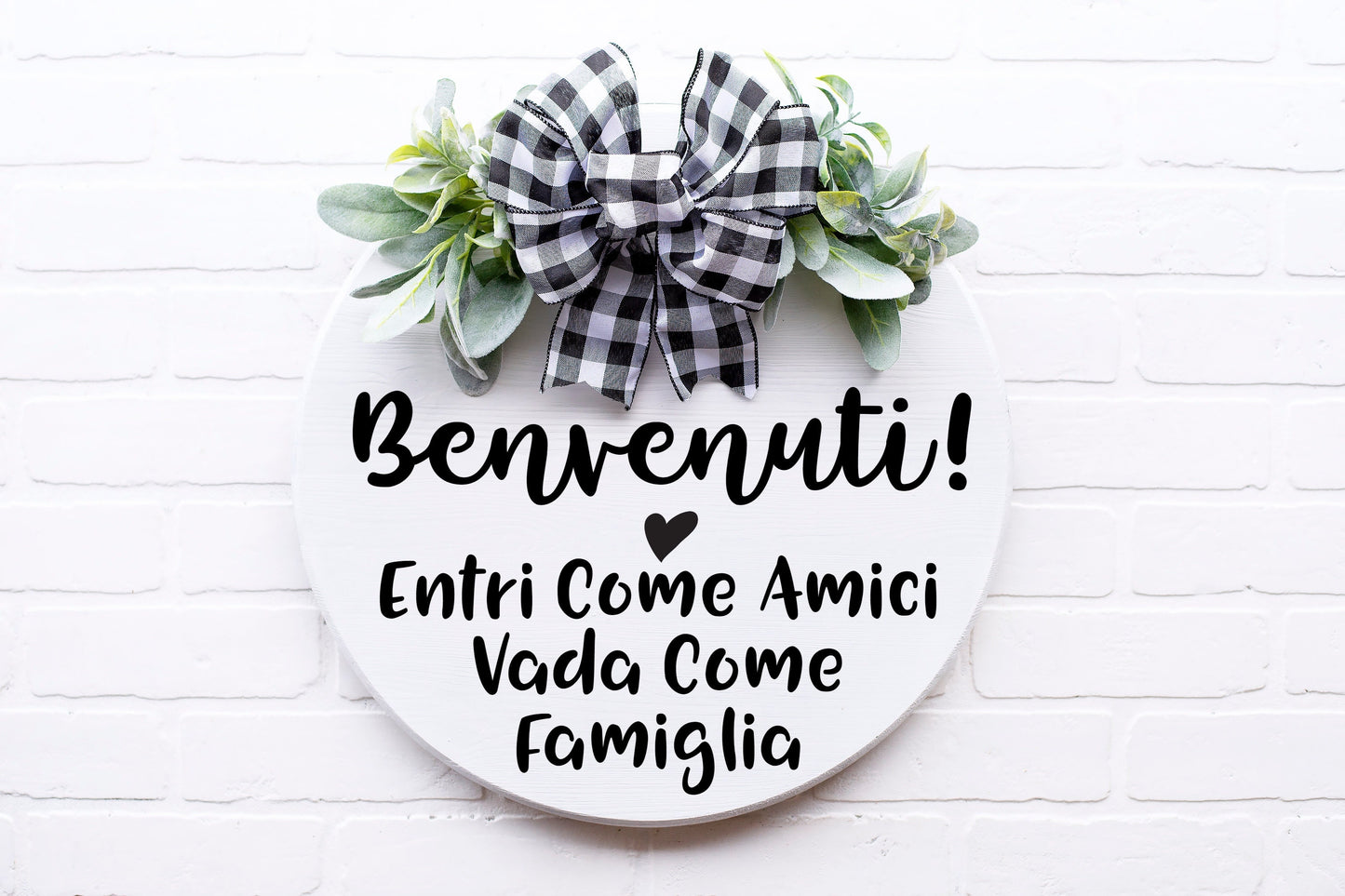 Benevenuti sign,Italian welcome sign,Italian door sign, front door sign welcome italian, italian wall art, italian wall decor, italian signs