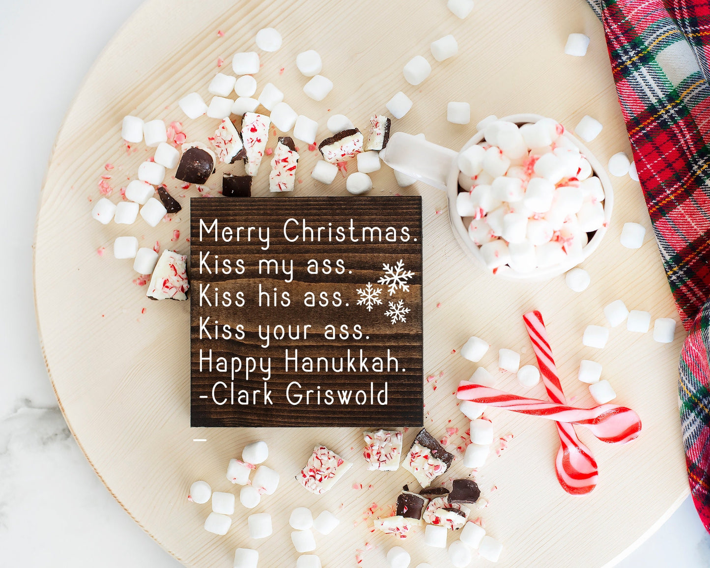 Ellen are you smoking again, Ellen Griswold, Clark Griswold, Christmas Vacation decor, smoker gifts, jolliest bunch sign,you serious clark