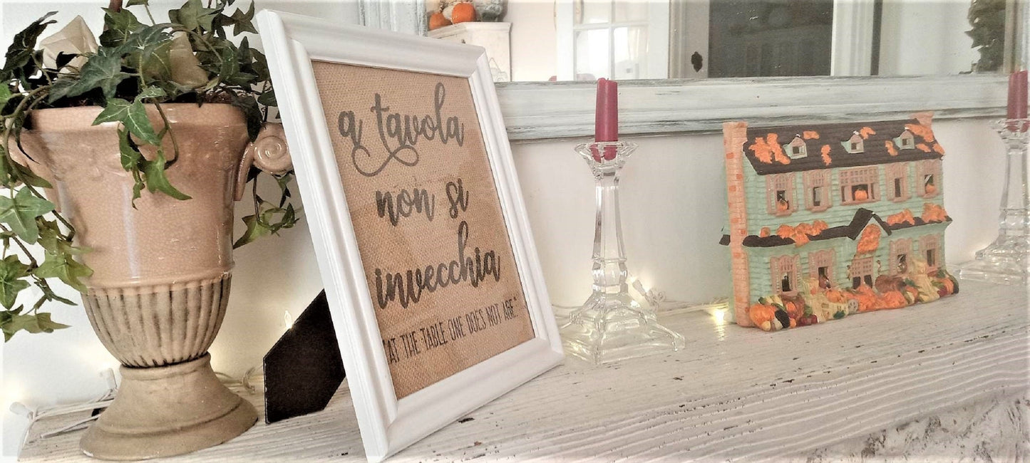 Dining Room Art, Italian kitchen decor, Tuscan kitchen decor, Italian kitchen signs, Italian phrases, Kitchen and dining, Italian art