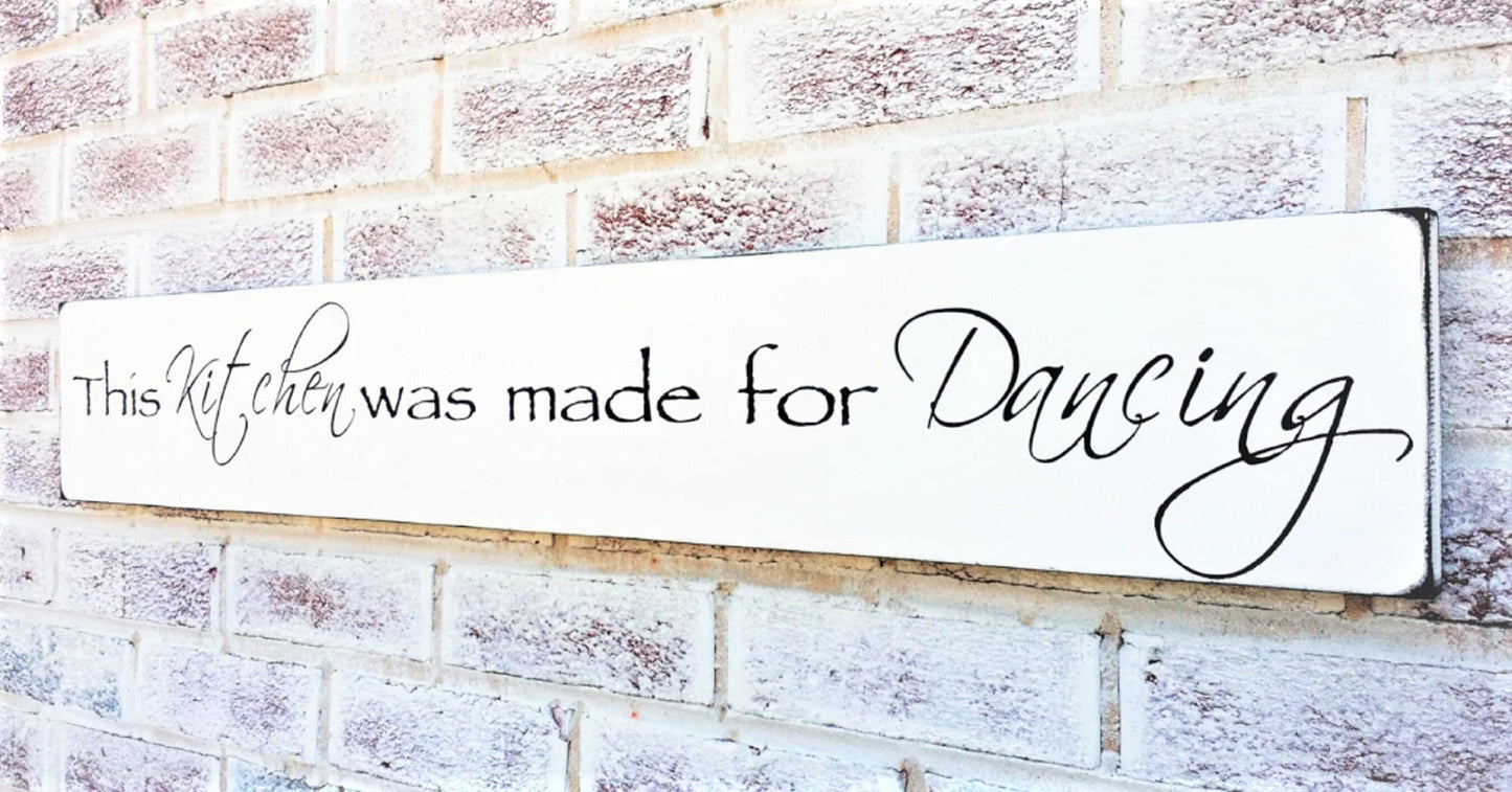 This kitchen was made for dancing sign, funny kitchen decor, this kitchen is for dancing sign, funny kitchen sigm, funny kitchen wall art