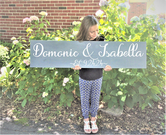 Wedding Backdrop Sign, Backdrop wedding decorations, Last Name Sign, Bridal shower decor, Bridal shower gift unique, personalized gifts