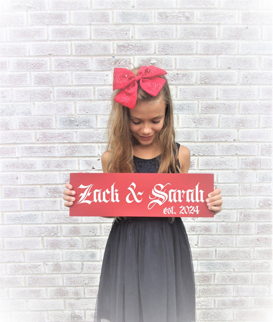 Christmas Wedding Decor, Christmas Wedding Signs, Christmas Wedding Gifts, Victorian Wedding Decor,Christmas weddng decorations,personalized